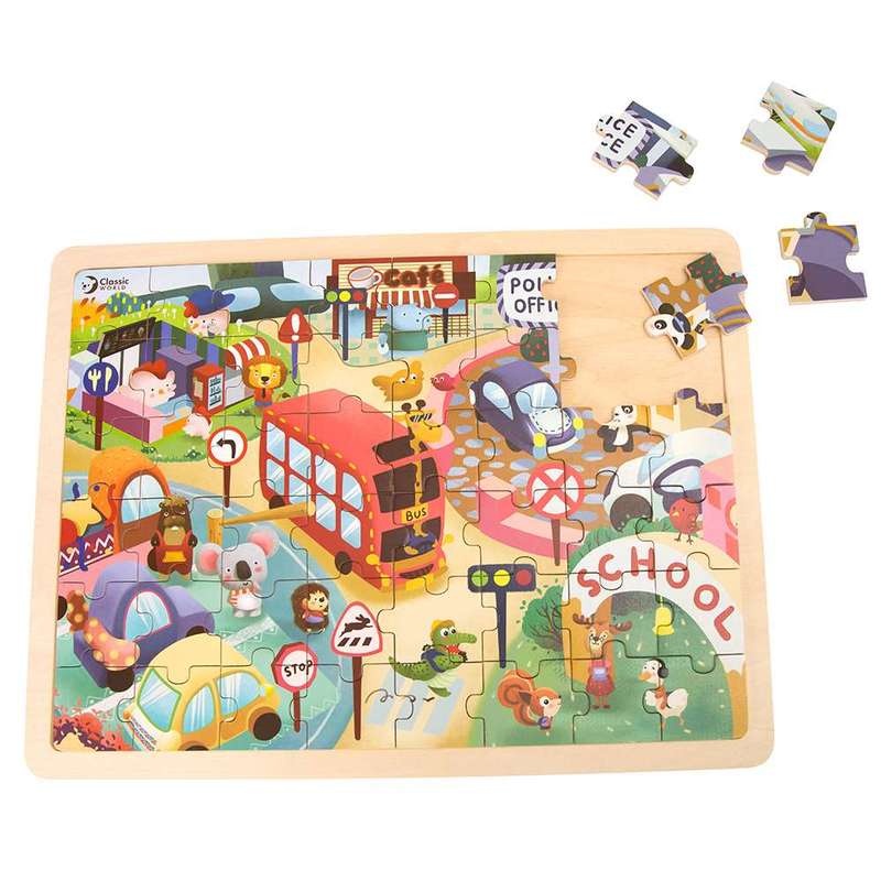 Classic World - Animal City Jigsaw Puzzle