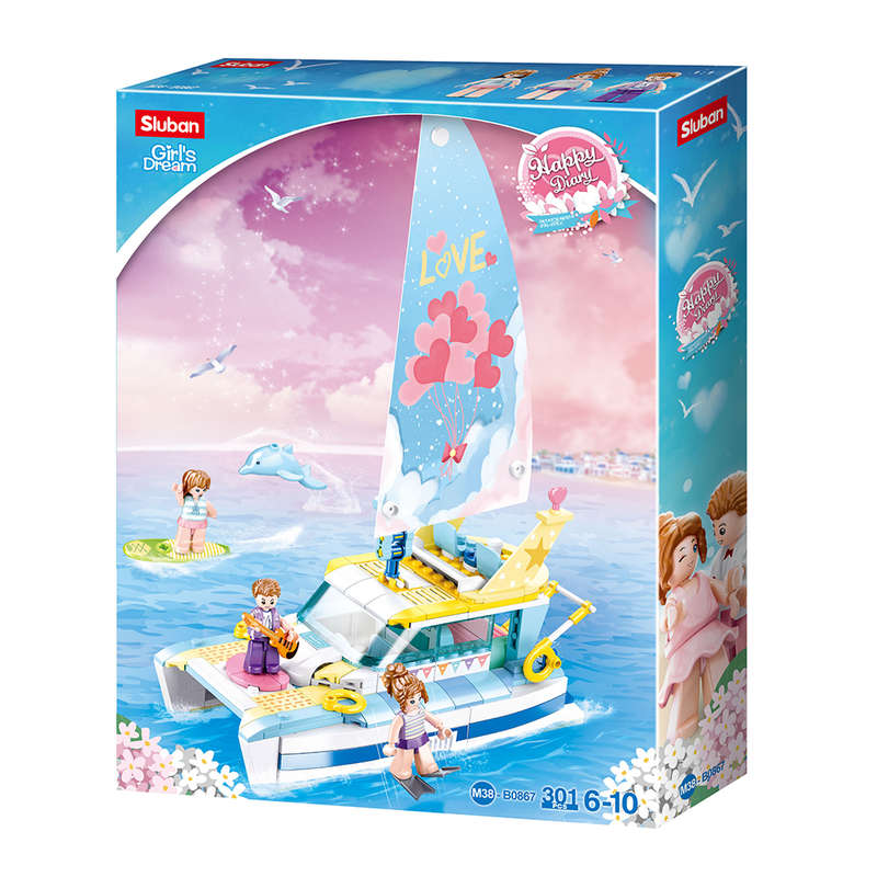 Sluban - Girls Dream - Yacht - 301pcs