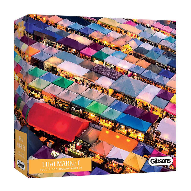 Gibsons - Thai Market - Jigsaw Puzzle - 1000pcs