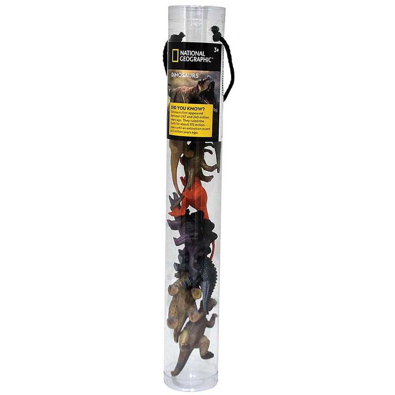 National Geographic - Dinosaur - Small 6-11cm - 8pcs in Tube