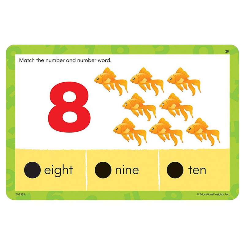 Educational Insights - Hot Dots® Jr. - Card Set - Numbers & Counting