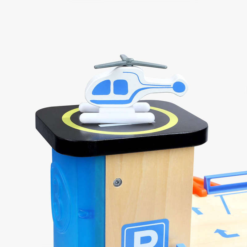 TopBright - Parking Garage: 3 Levels and Helipad - 58 x 45 x 40 cm
