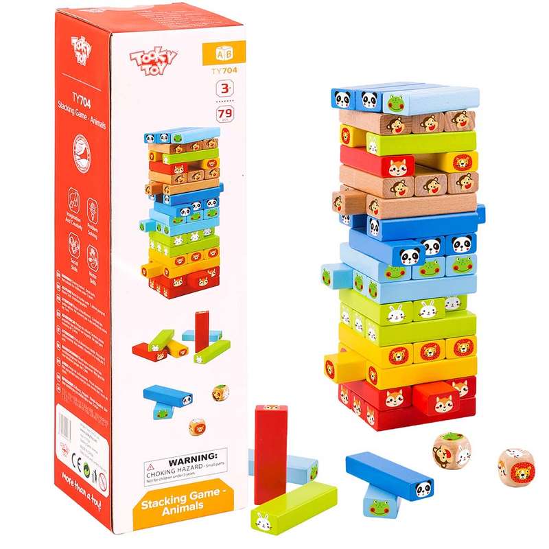 TookyToy - Stacking Game - Animals