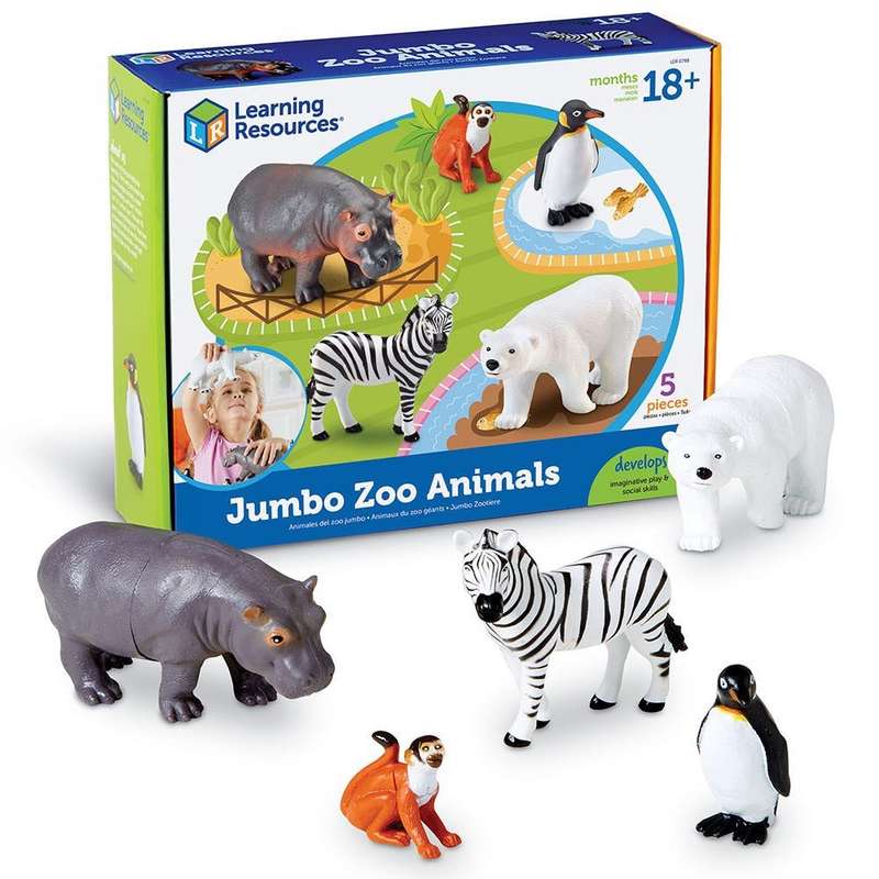 Learning Resources - Jumbo Zoo Animals