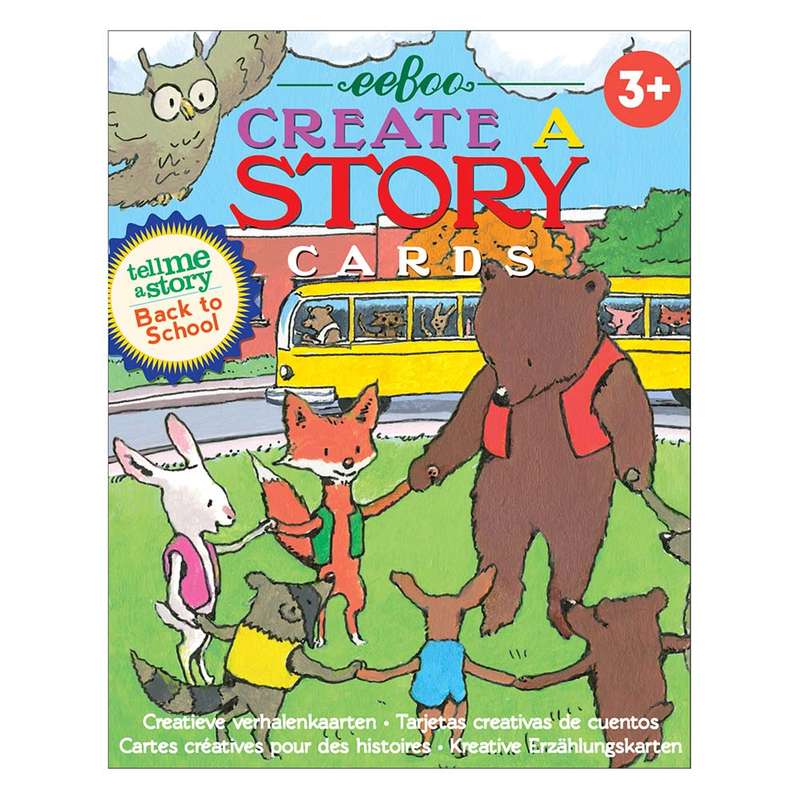 eeBoo - Tell Me a Story Cards - Back to School