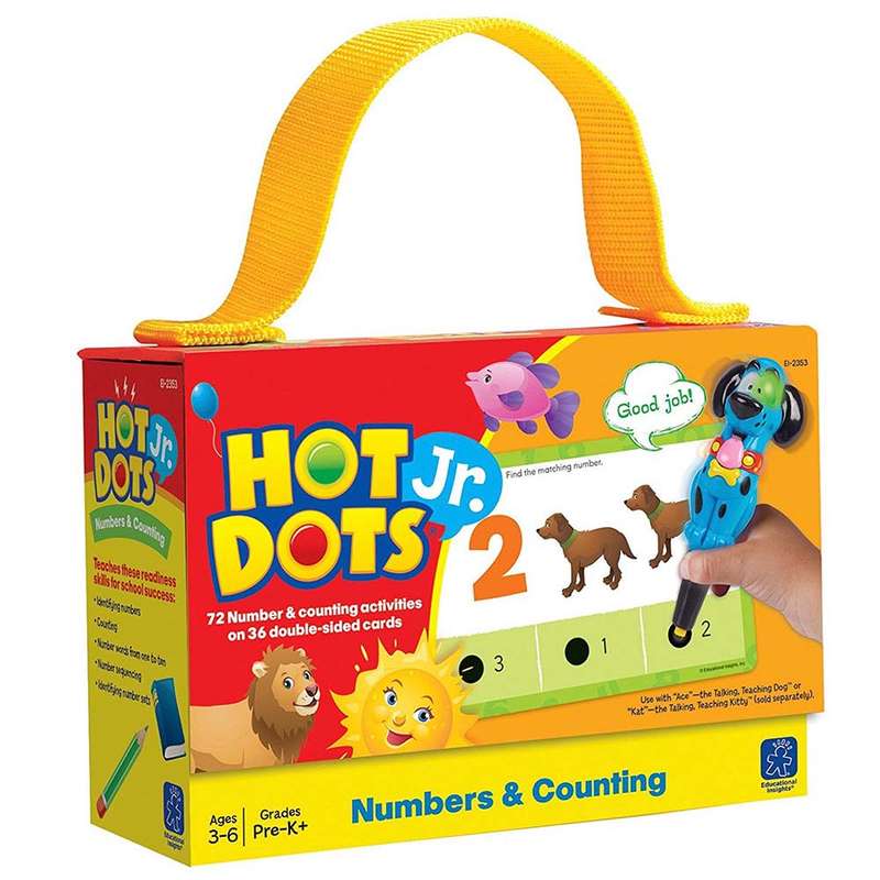 Educational Insights - Hot Dots® Jr. - Card Set - Numbers & Counting