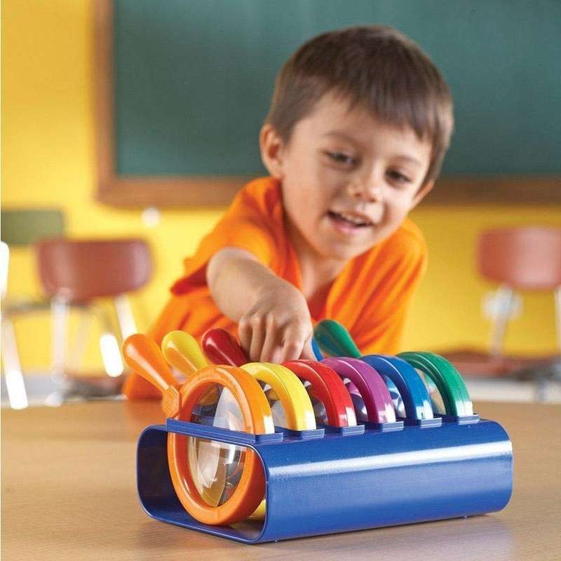 Learning Resources - Primary Science® - Jumbo Magnifiers with Stand