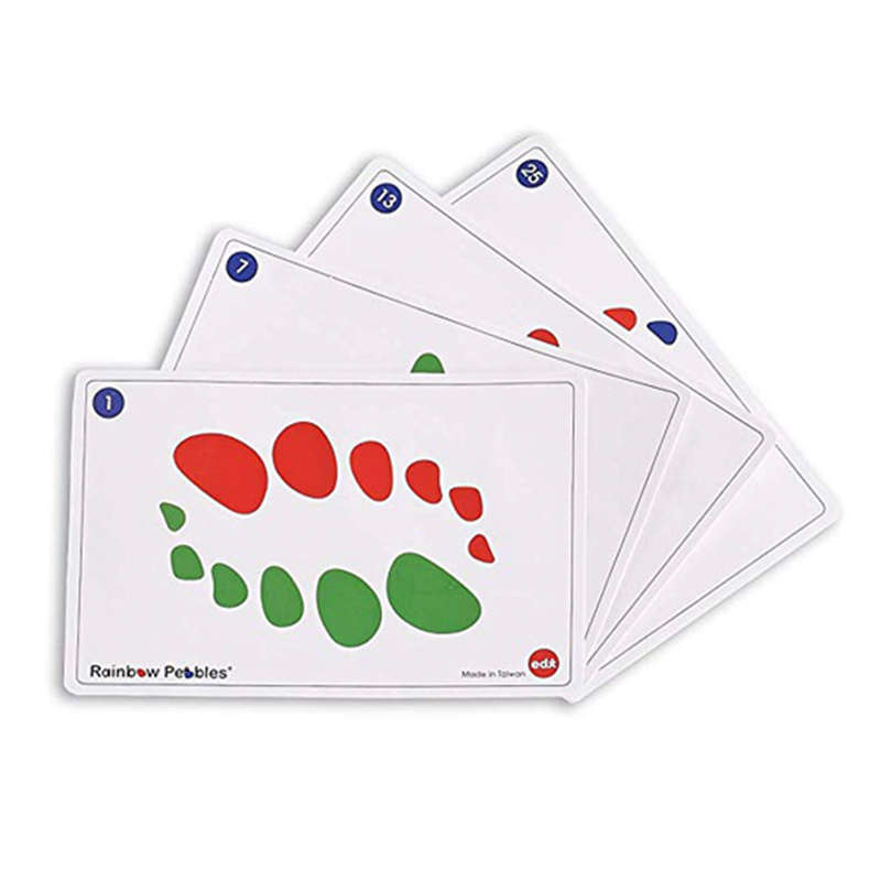 EDX Education - Activity Cards - Rainbow Pebbles - 15 Cards