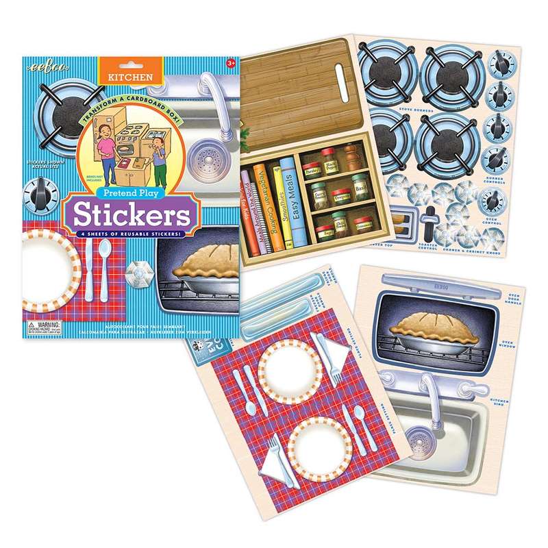 eeBoo - Kitchen Pretend Play Stickers