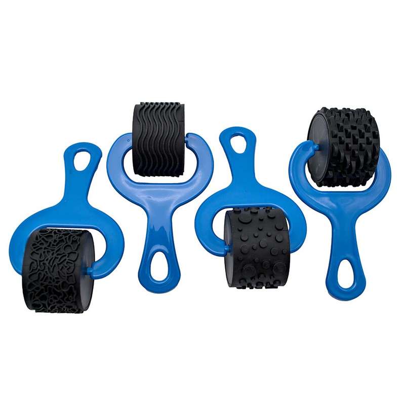 Anthony Peters - Paint & Dough Pattern Rollers - Set 1 - 4pcs