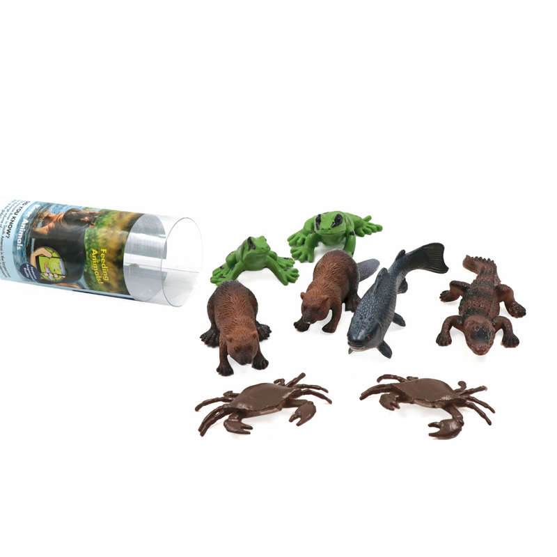 Greenbean - River Animals - Small 8-12cm - 8pcs in Tube