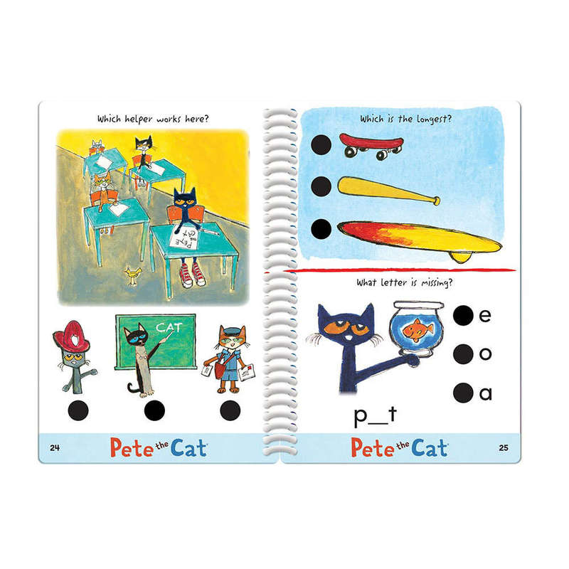 Educational Insights - Hot Dots® Pete The Cat I Love Pre-school