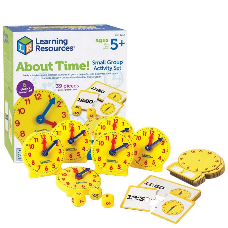 Learning Resources - About Time! Small Group Activity Set