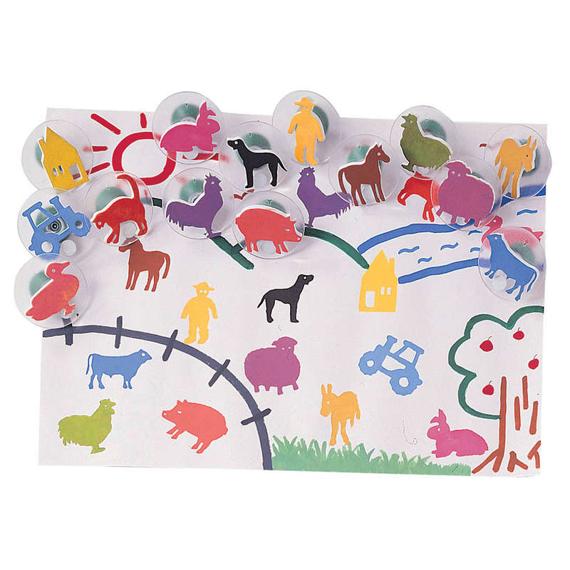 EDX Education - Paint Stamp Farm 14pc