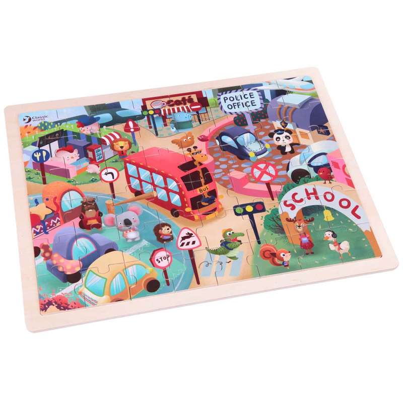 Classic World - Animal City Jigsaw Puzzle
