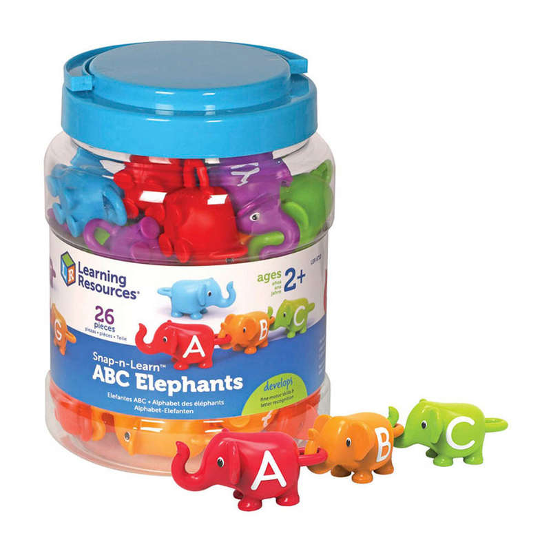 Learning Resources - Snap-n-Learn ABC Elephants