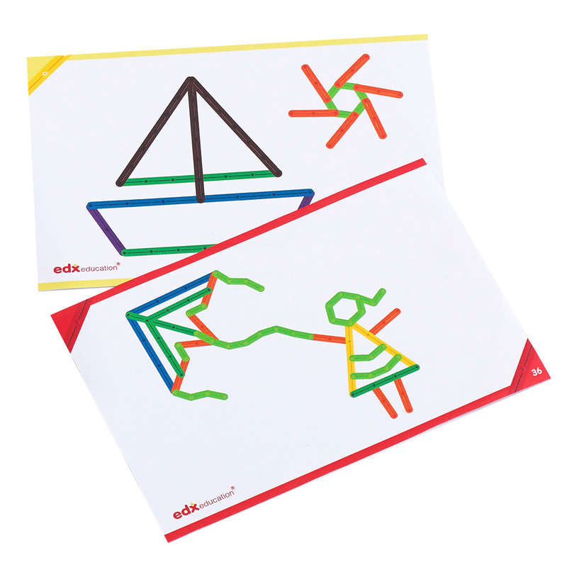 EDX Education - Activity Cards - Junior GeoStix - 20pcs