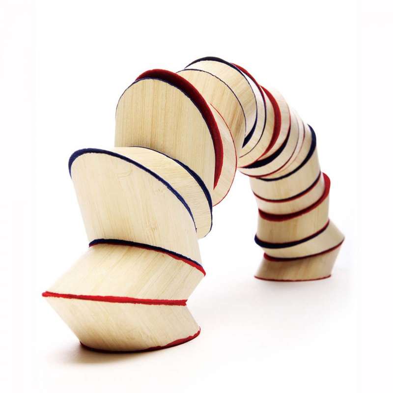 Hape - Bamboo - Totter Tower - Fine Motor Game