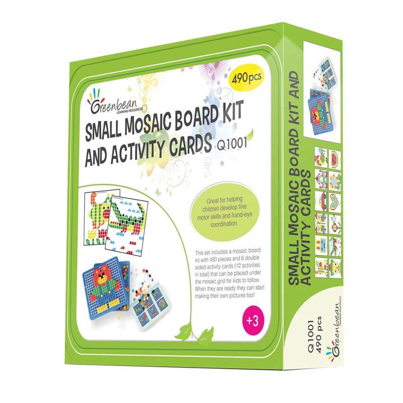 Create By Greenbean - Mosaic Small Grid Board Set 490pcs