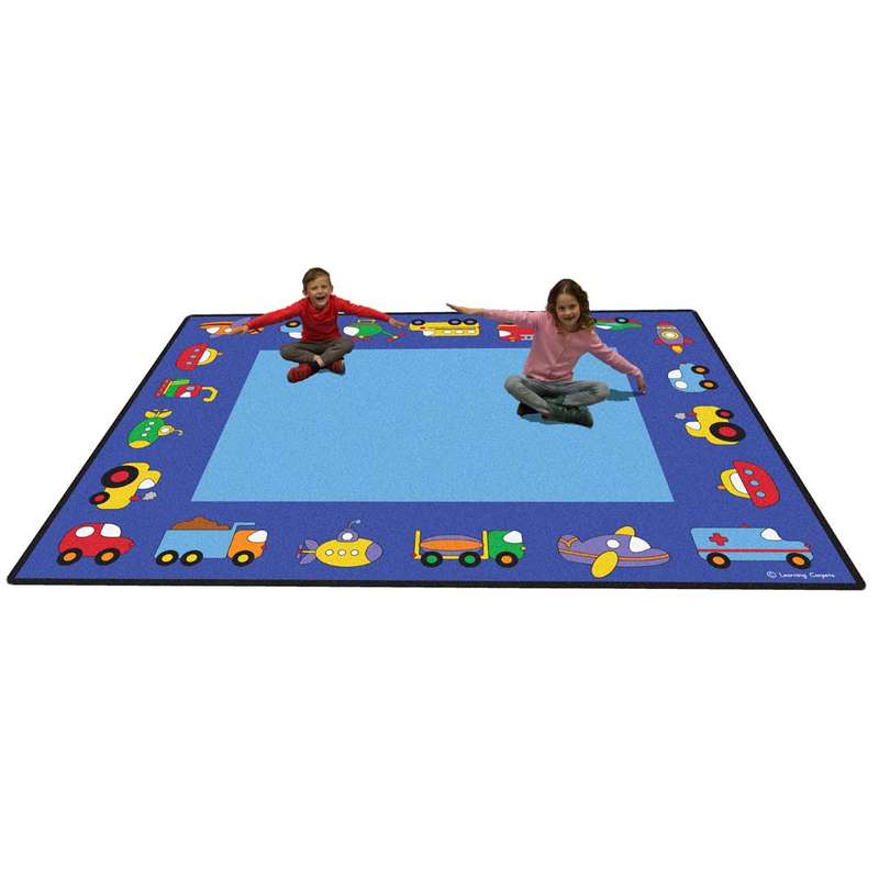 Learning Carpets - Vehicles - Rectangle - 257 x 178 cm