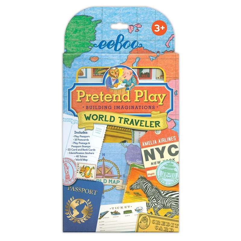 eeBoo - World Traveler Pretend Play