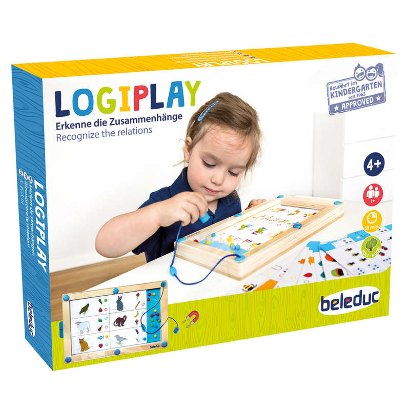 Beleduc - Logiplay - Critical Thinking Game - 19pcs