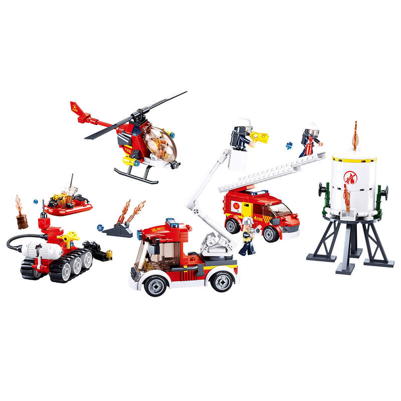 Sluban - Fire - Fire Set - 490pcs