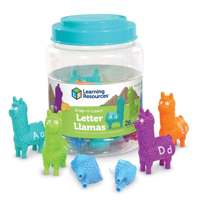Learning Resources - Snap-n-Learn Letter Llamas