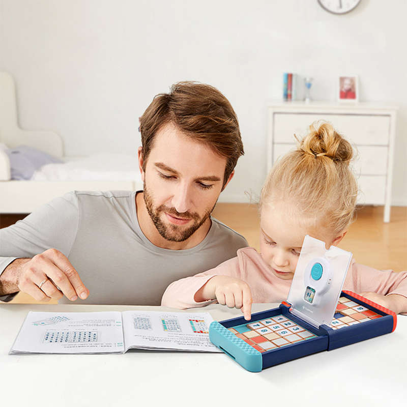 TopBright - 3-in-1 Sliding Puzzle Game with Activity Book