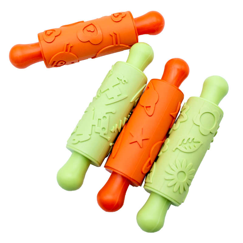 Anthony Peters - Rubber Rolling Pins - Retro - 4pcs