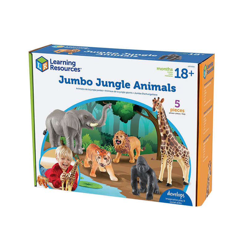 Learning Resources - Jumbo Jungle Animals