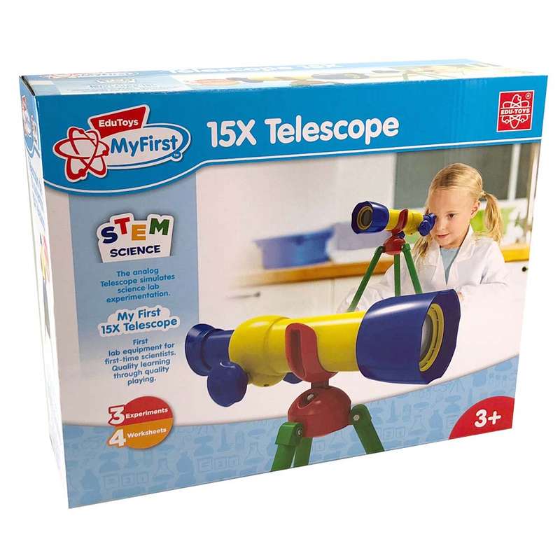Edu-Toys - My First - Science - 15x Telescope