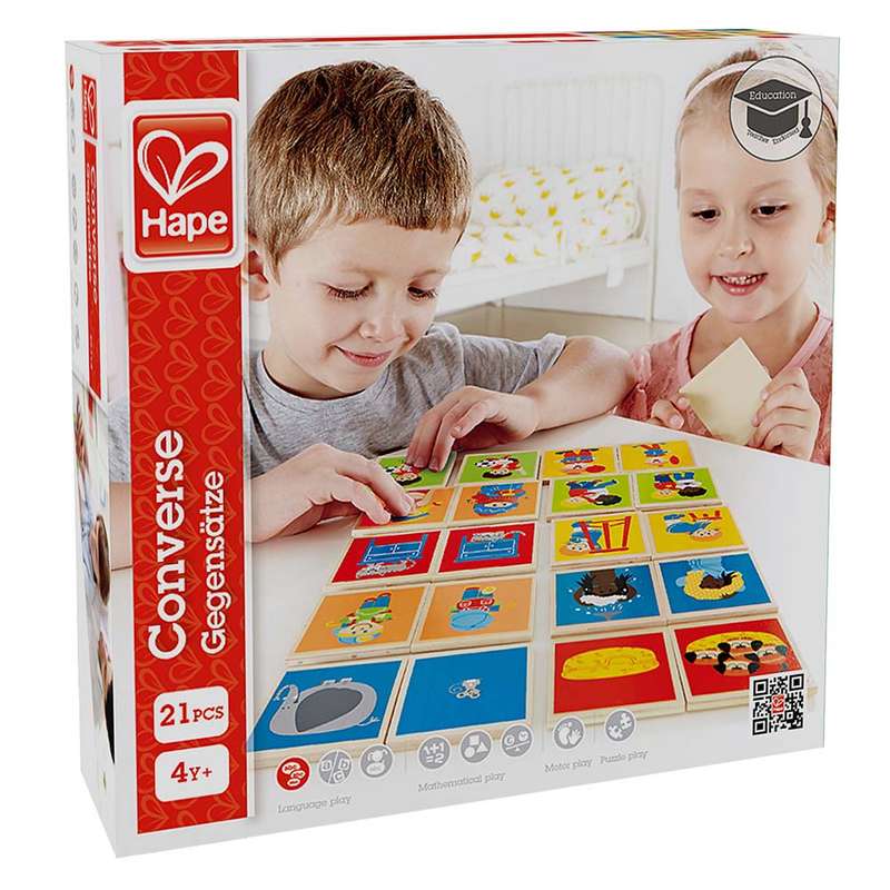 Hape - Home Education - Converse - 21pcs
