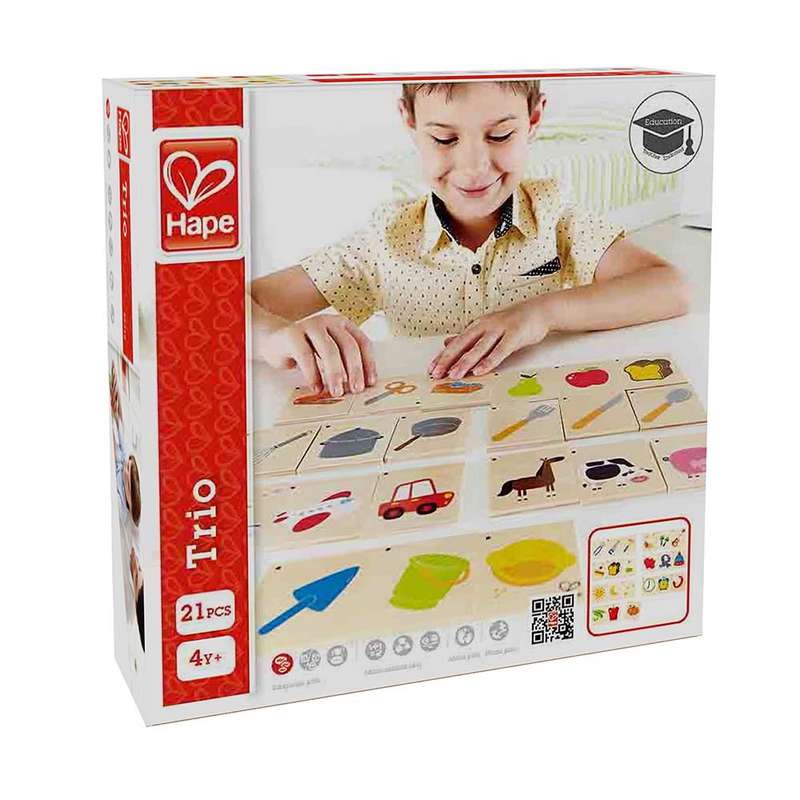 Hape - Home Education - Trio - 21pcs