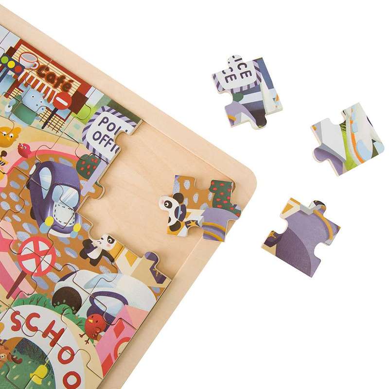 Classic World - Animal City Jigsaw Puzzle