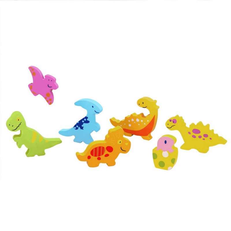 Classic World - 3D Puzzle - Dinosaur - 8pcs