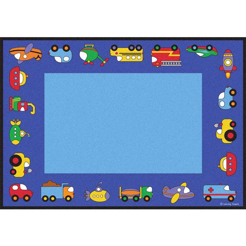 Learning Carpets - Vehicles - Rectangle - 257 x 178 cm