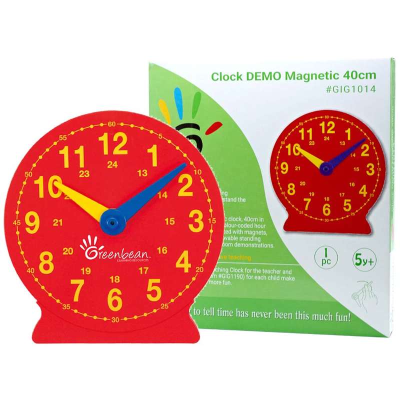 Greenbean Mathematics - Clock Magnetic Geared