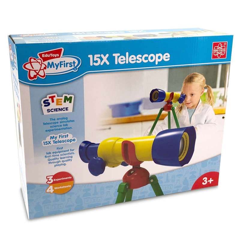Edu-Toys - My First - Science - 15x Telescope