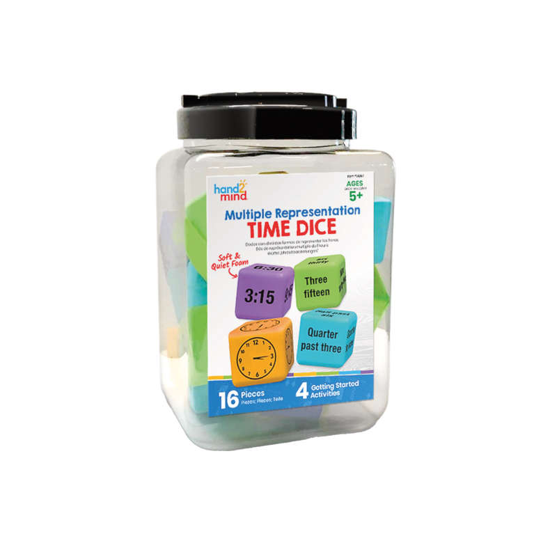 Greenbean Mathematics - Multiple Representation Time Dice