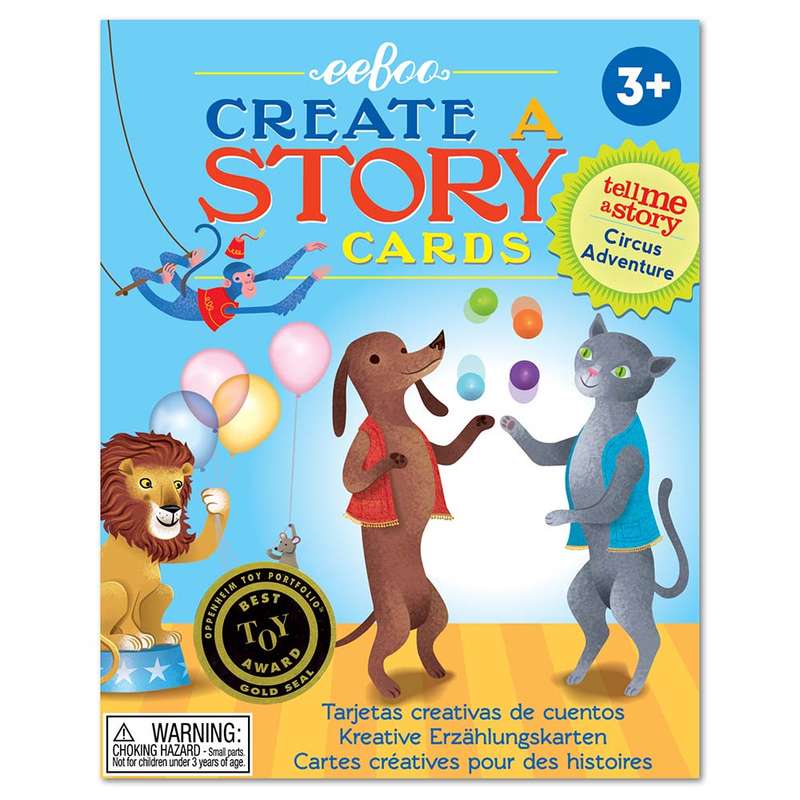 eeBoo - Tell Me a Story Cards - Circus Adventure