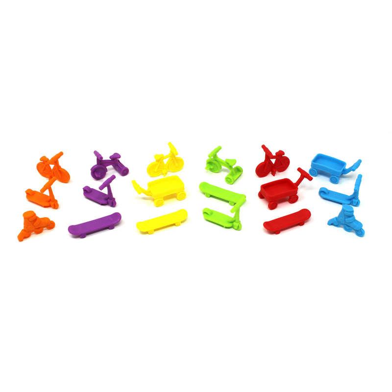Greenbean Mathematics - Neighbourhood Wheels Counters