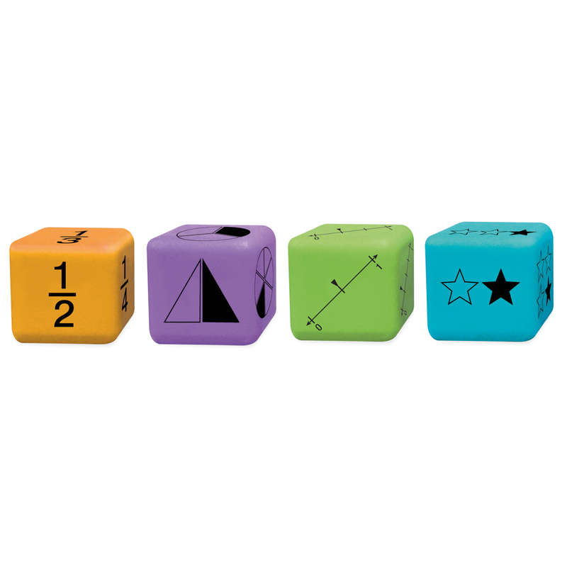 Greenbean Mathematics - Multiple Representation Fractions Dice
