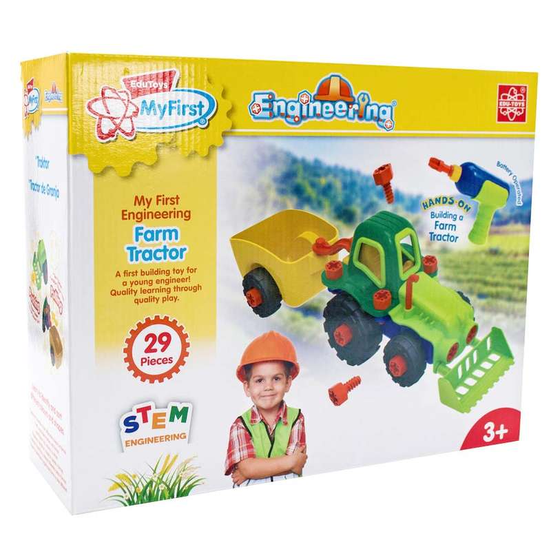 Edu-Toys - My First - Construction - Farm Tractor