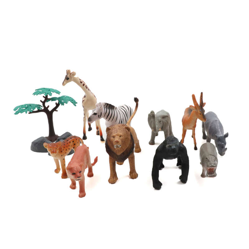 Planet Greenbean - Wild and Farm Animal Playset - 30pcs