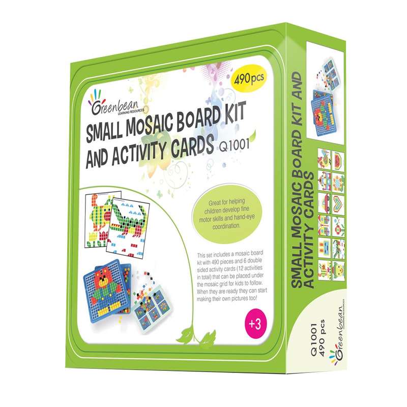 Create By Greenbean - Mosaic Small Grid Board Set 490pcs