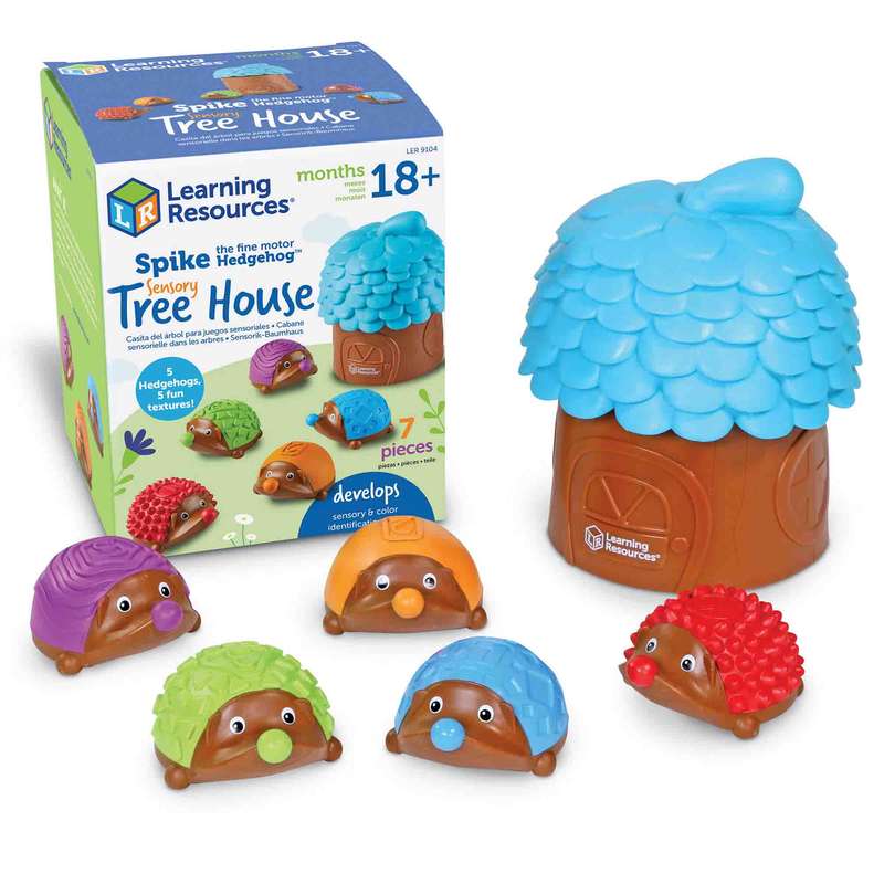 Learning Resources - Spike the Fine Motor Hedgehog® Sensory Tree House