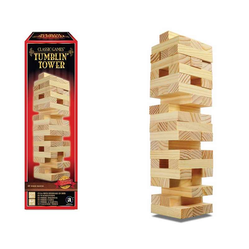 Ambassador - Classic Games - Tumbling Jenga Tower