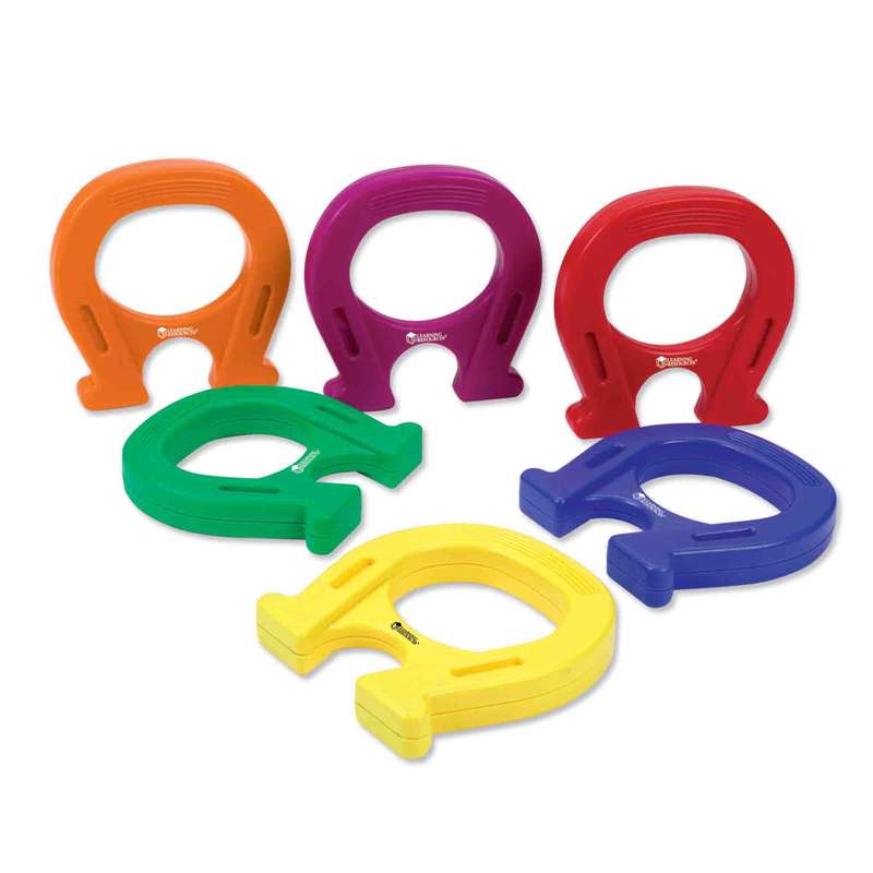 Learning Resources - Primary Science® - Horseshoe-Shaped Magnets - Set of 6