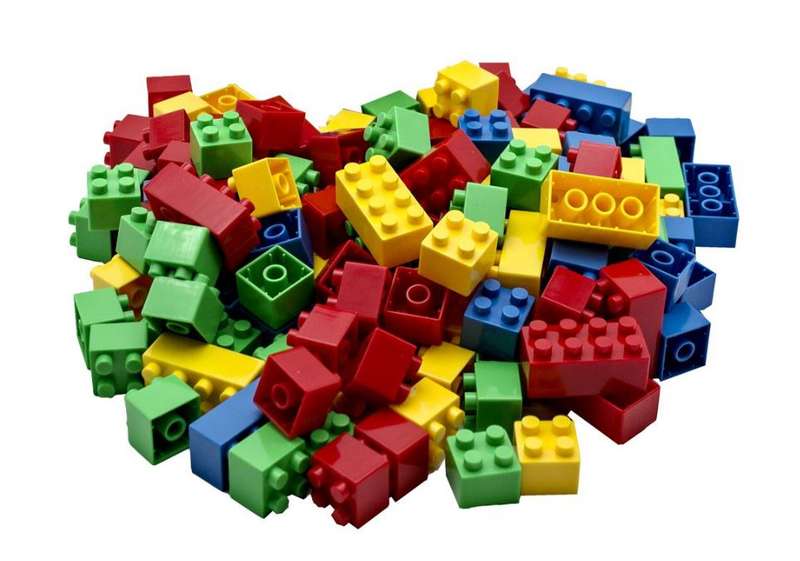 Create By Greenbean - Building Blocks - Small - 200pcs Container
